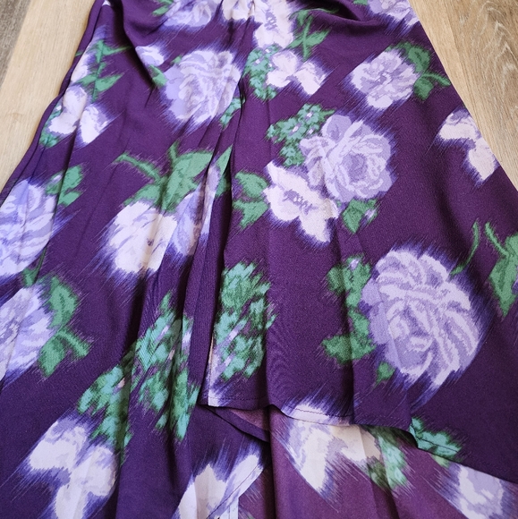 NWT FLORAL PURPLE DRESS - Picture 13 of 16